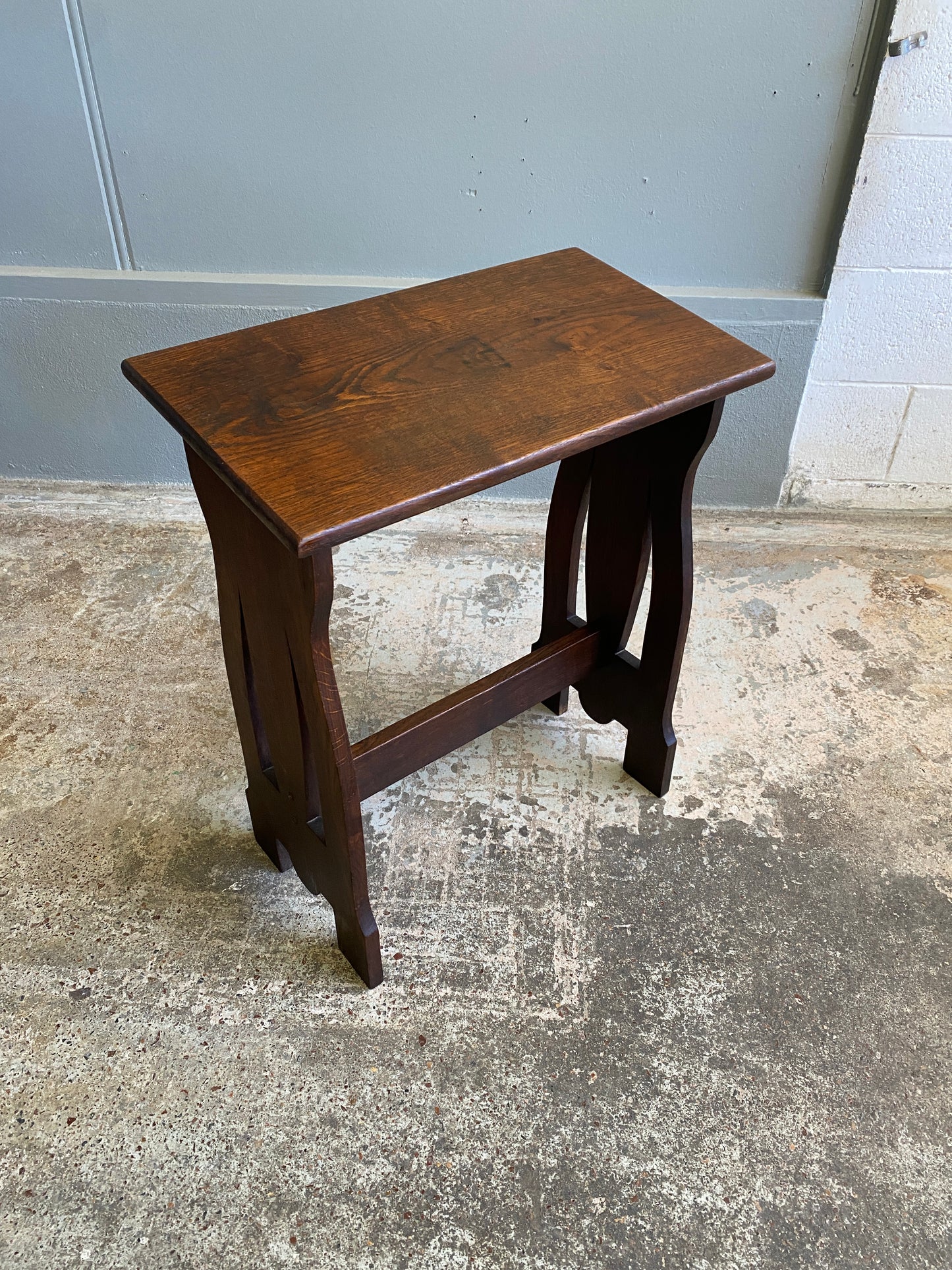 Arts & Crafts Oak Organ/Piano Stool