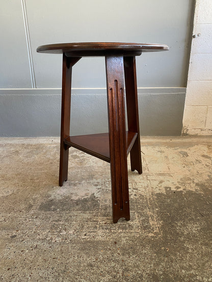 Arts & Crafts Occasional Table w. Triform Legs #2