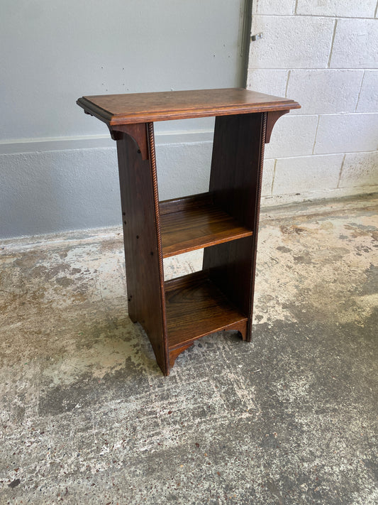 Arts & Crafts Solid Oak Bookcase