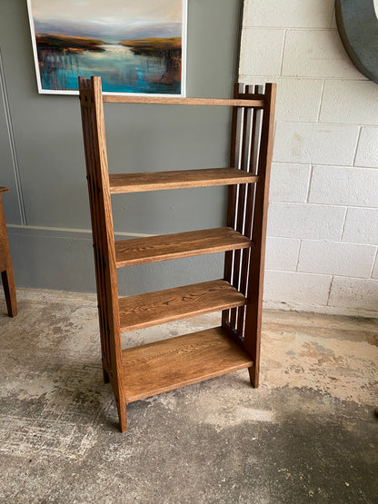 Arts & Crafts Solid Oak Bookcase