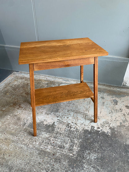 Arts & Crafts Solid Oak Hall Table