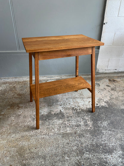 Arts & Crafts Solid Oak Hall Table