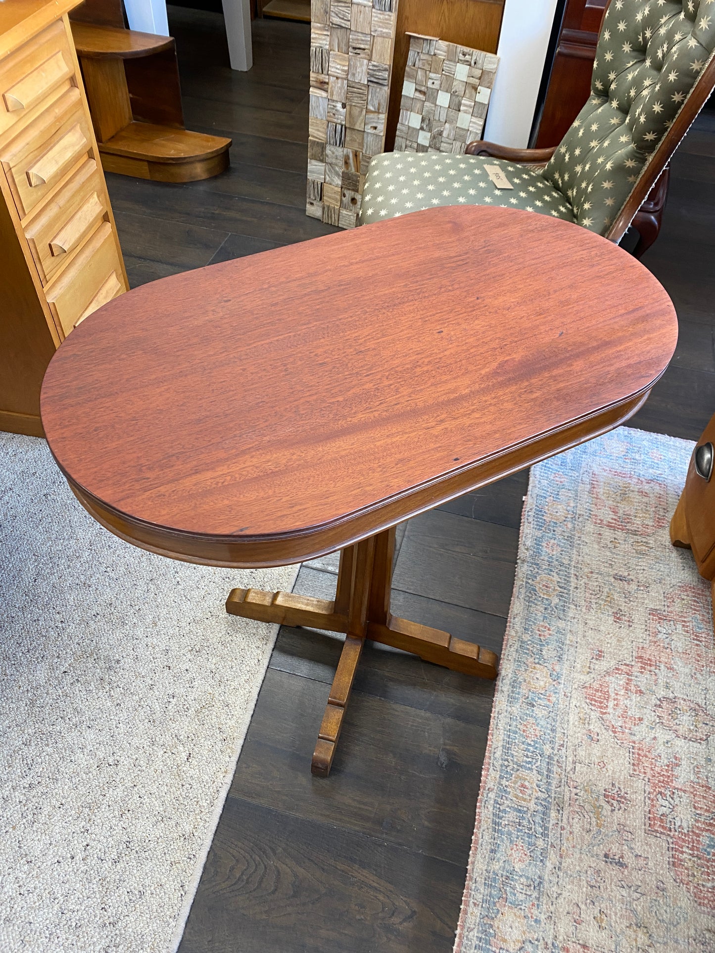 Arts & Crafts Style Mahogany Hall Table
