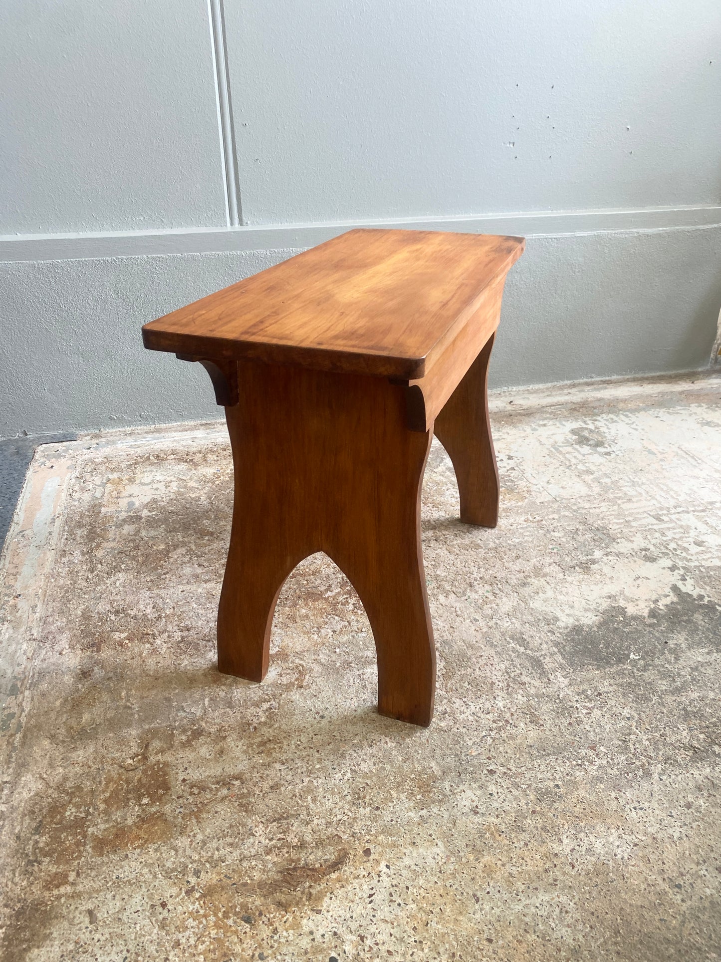 Arts & Crafts Wooden Stool