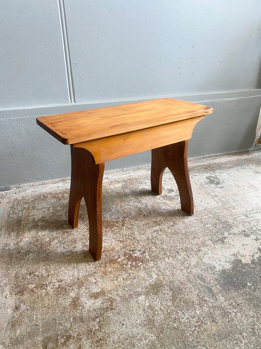 Arts & Crafts Wooden Stool