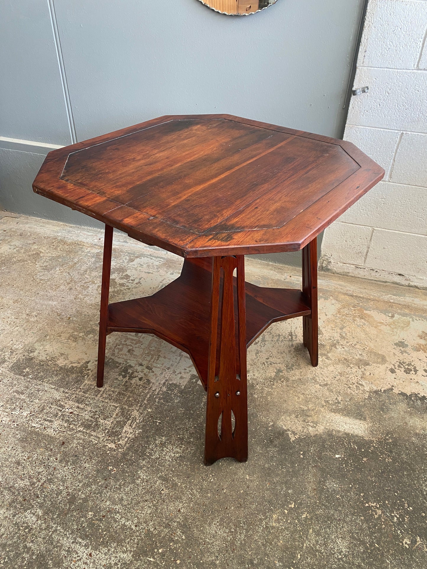 Arts & Crafts Matai Octagonal Occasional Table