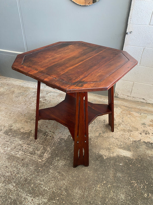 Arts & Crafts Matai Octagonal Occasional Table