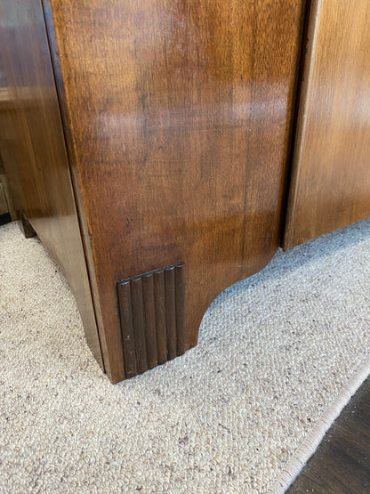 Art Deco Solid Wood Wardrobe