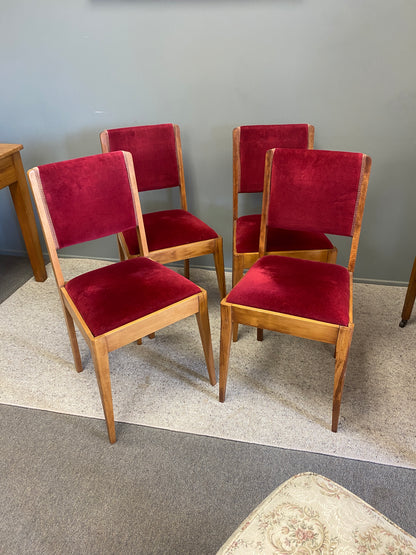 Vintage Deco Style Dining Chairs x 2 (Set 2)