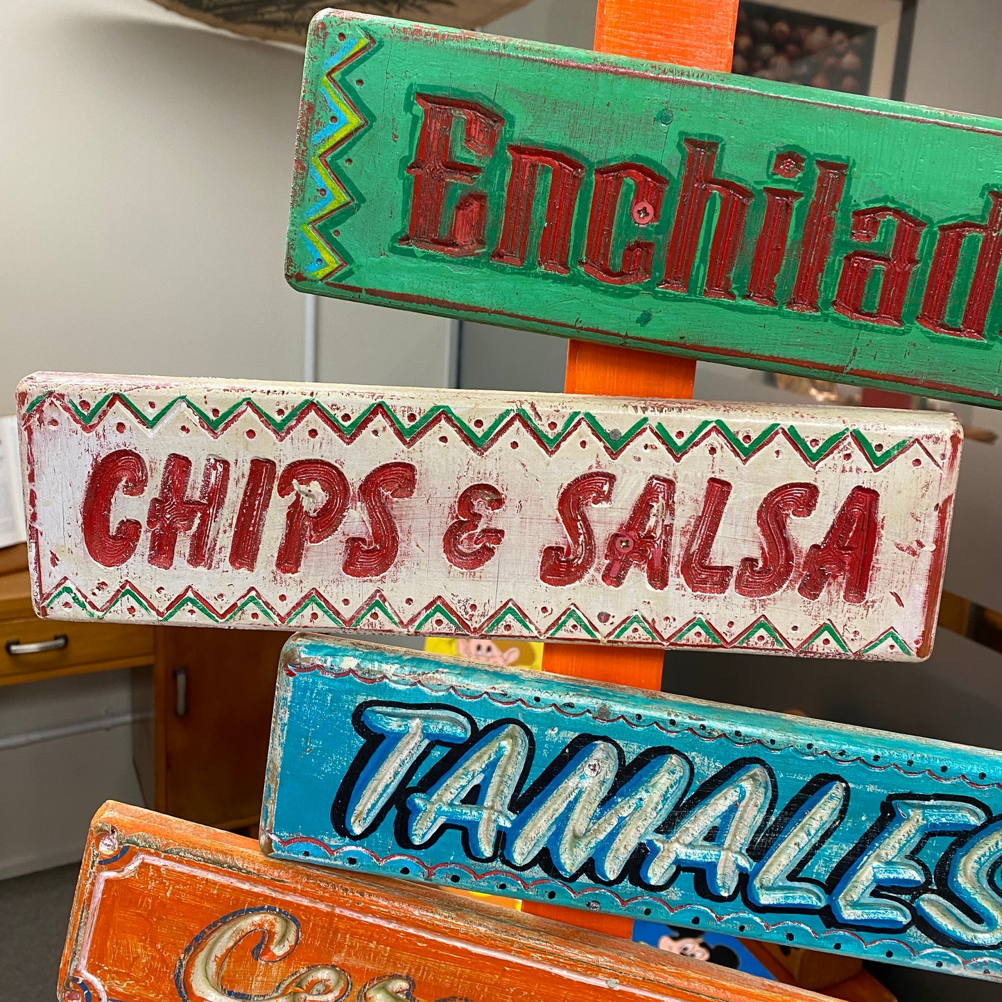 Chips & Salsa Restaurant Sign