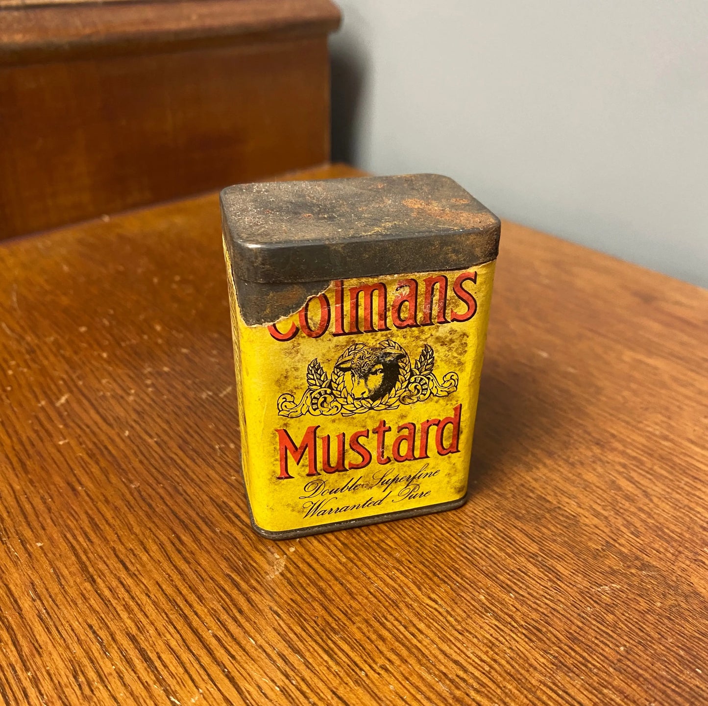 Colmans Mustard Vintage Tin - Plots & Pickles