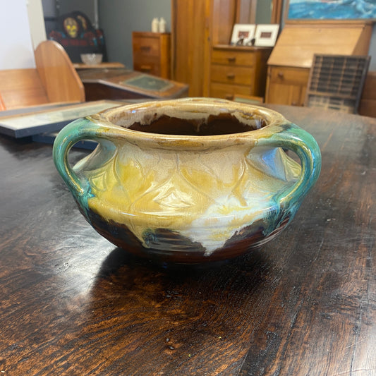 Coloured Glaze Ceramic Bowl