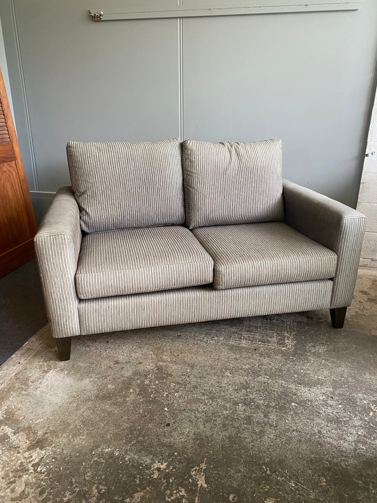 Corduroy Olive Green 2 Seater Sofa