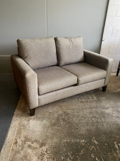 Corduroy Olive Green 2 Seater Sofa