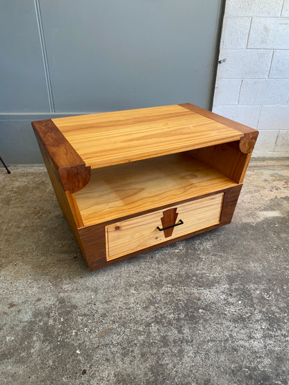 Custom Made Art Deco Style Coffee Table