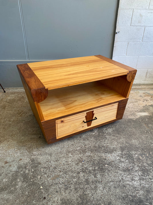 Custom Made Art Deco Style Coffee Table