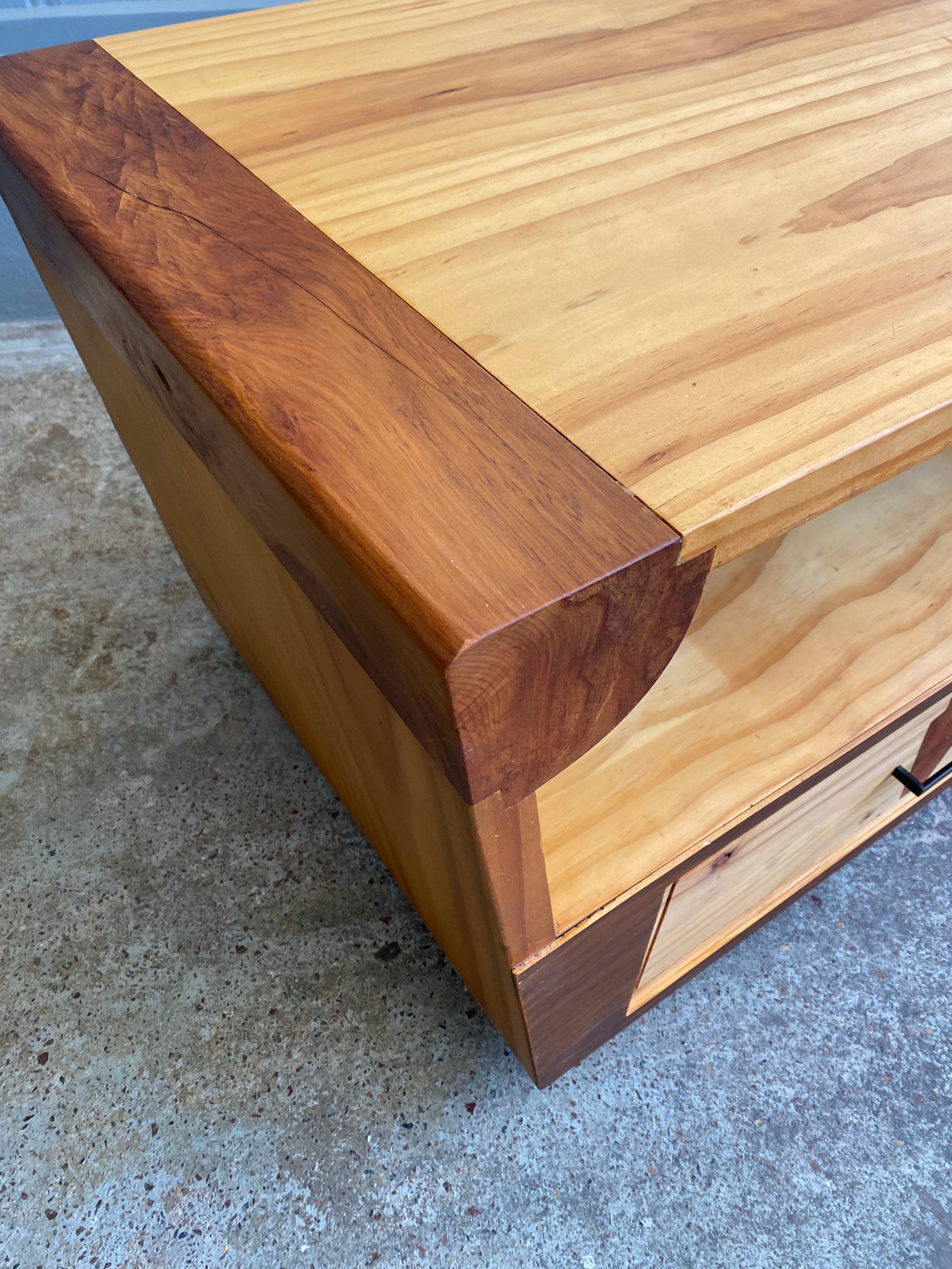 Custom Made Art Deco Style Coffee Table