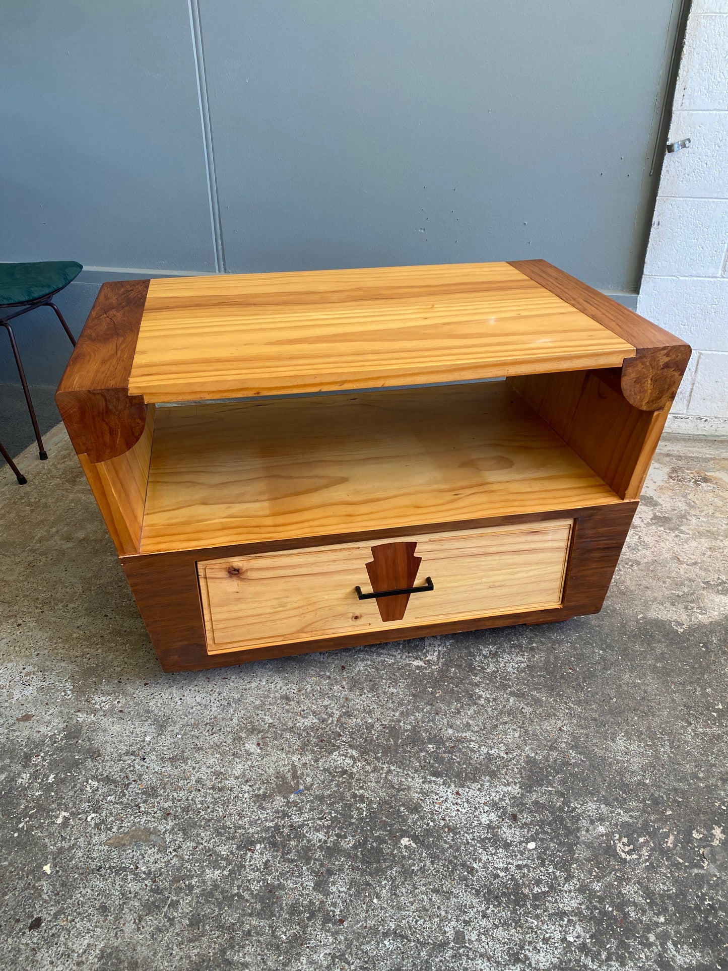 Custom Made Art Deco Style Coffee Table