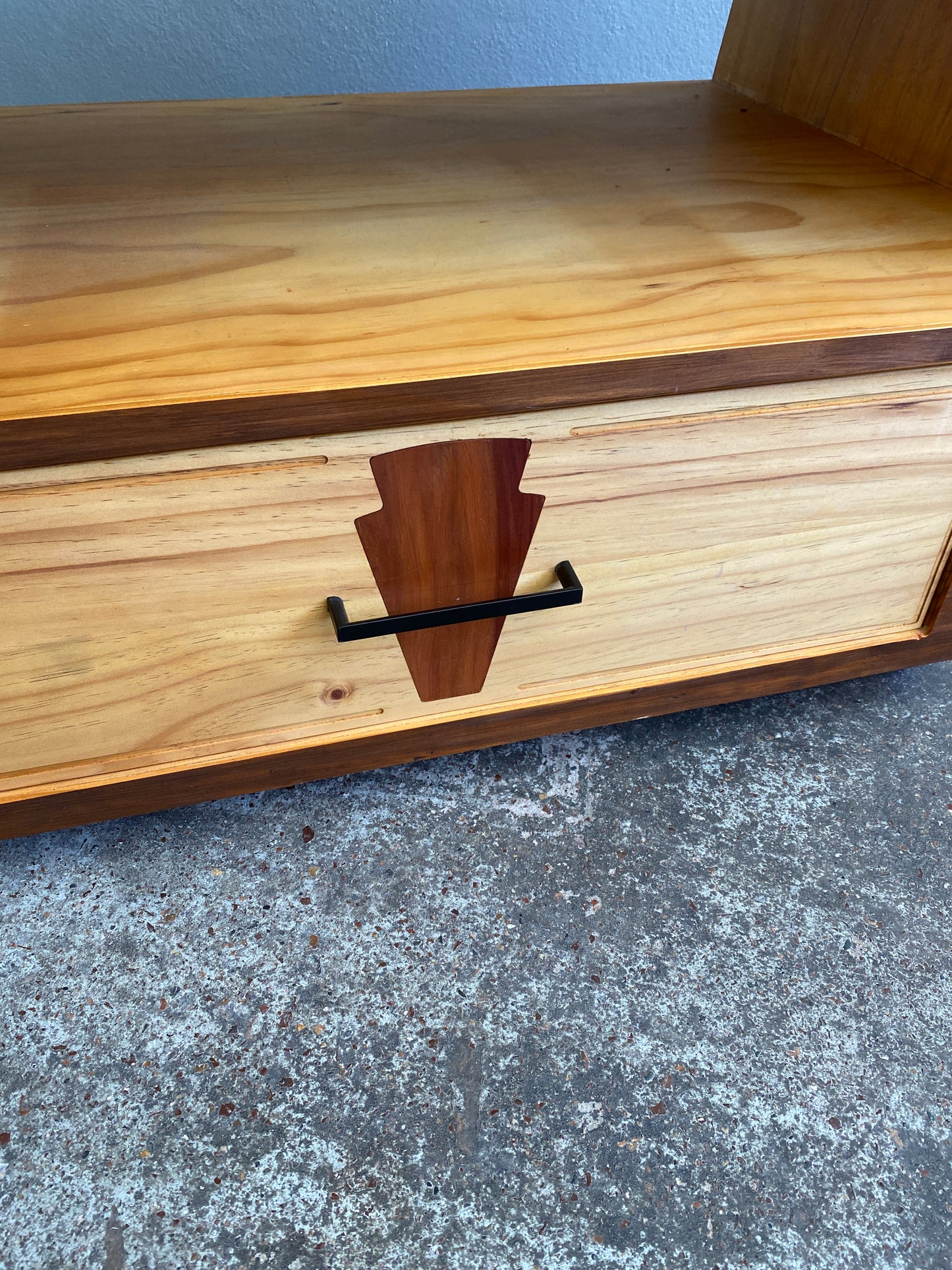 Custom Made Art Deco Style Coffee Table