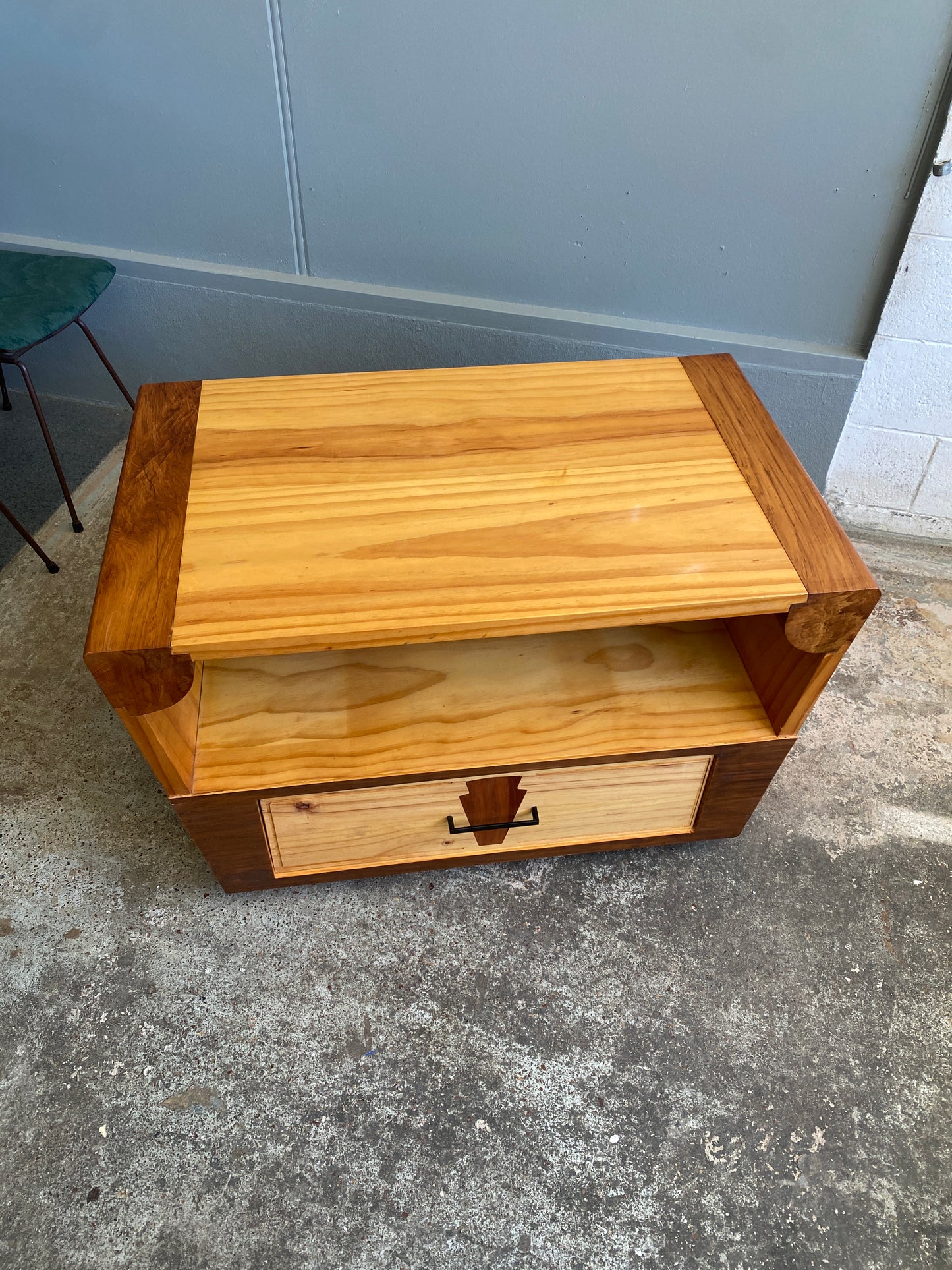 Custom Made Art Deco Style Coffee Table