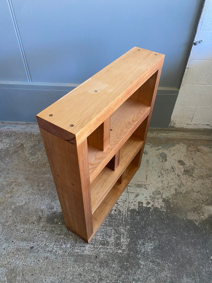 Custom Made Reclaimed Kauri Geometric Bookcase