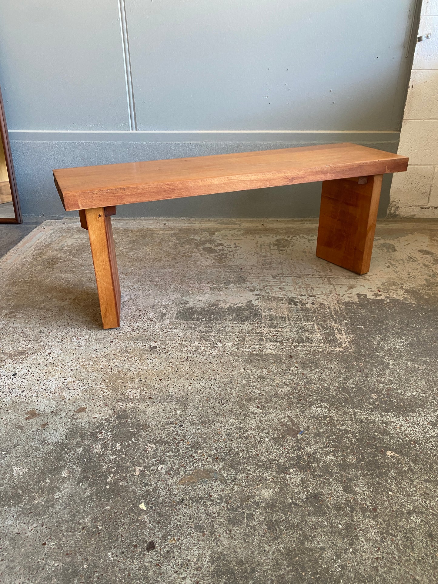 Custom Made Reclaimed Solid Rimu Indoor Bench