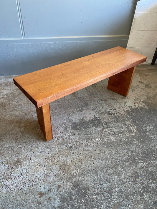 Custom Made Reclaimed Solid Rimu Indoor Bench