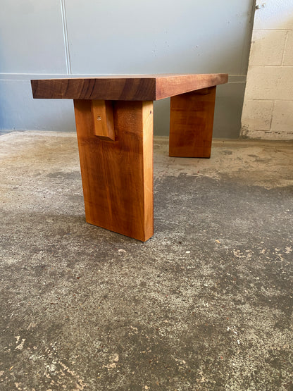 Custom Made Reclaimed Solid Rimu Indoor Bench