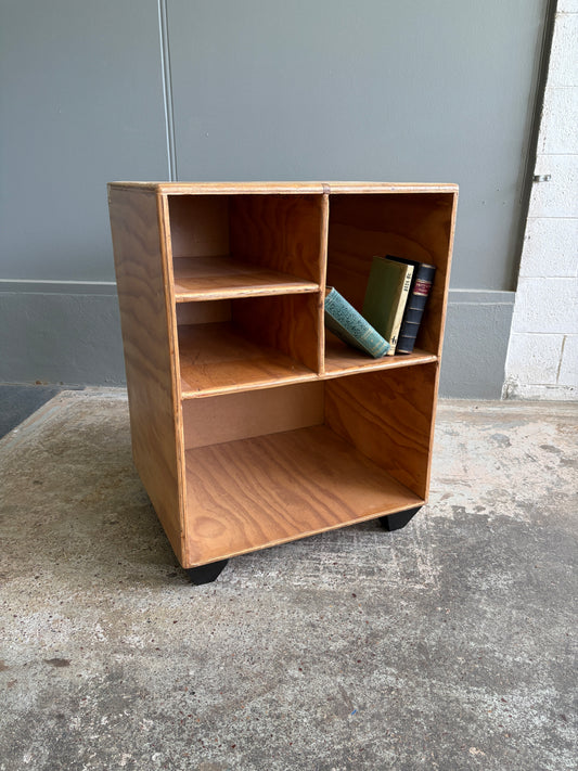 Custom Made Vintage Pine Entertainment Unit/LP Storage