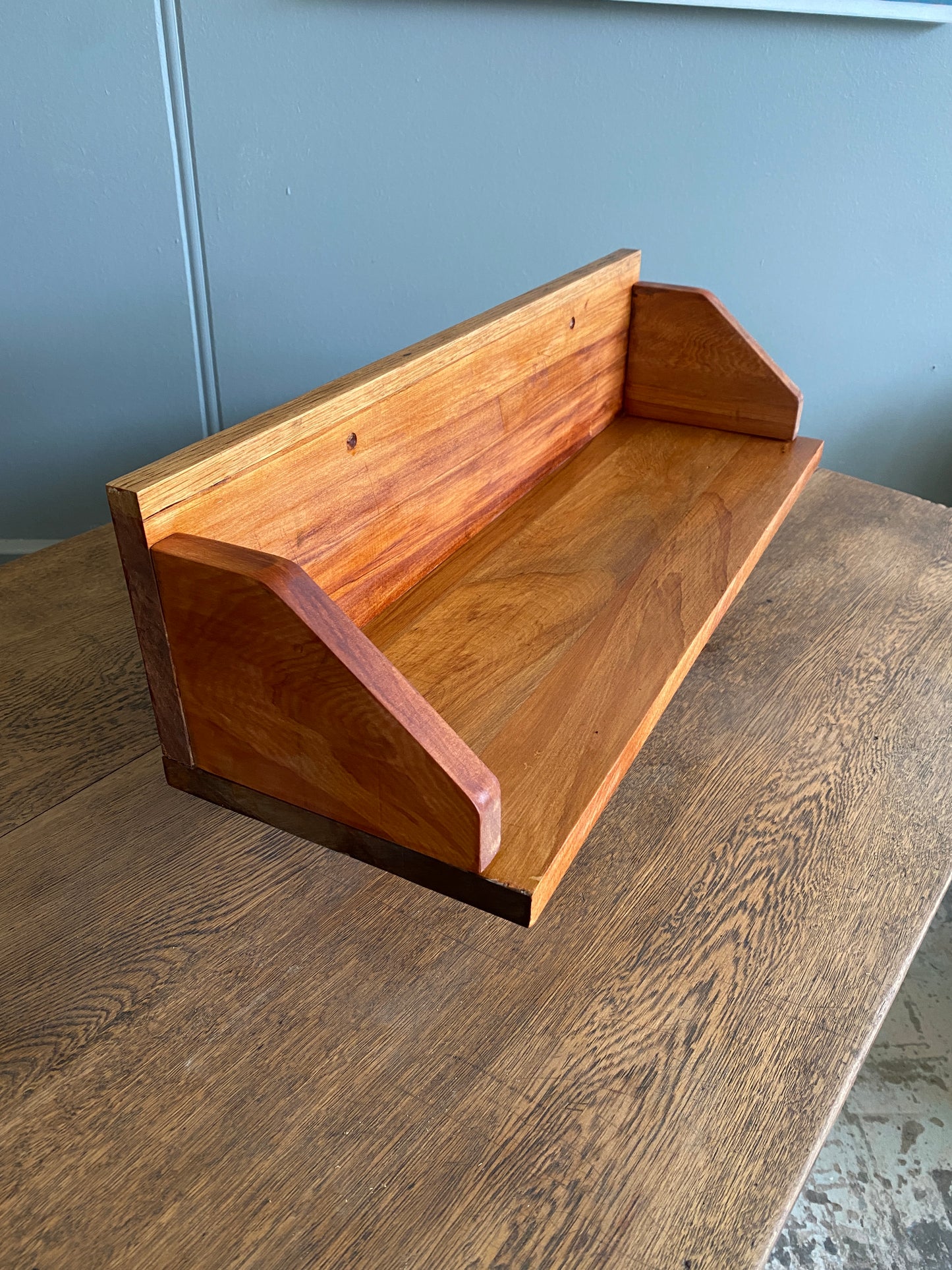 Custom Vintage Timber Kitchen Shelf