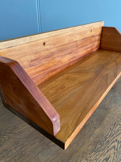 Custom Vintage Timber Kitchen Shelf