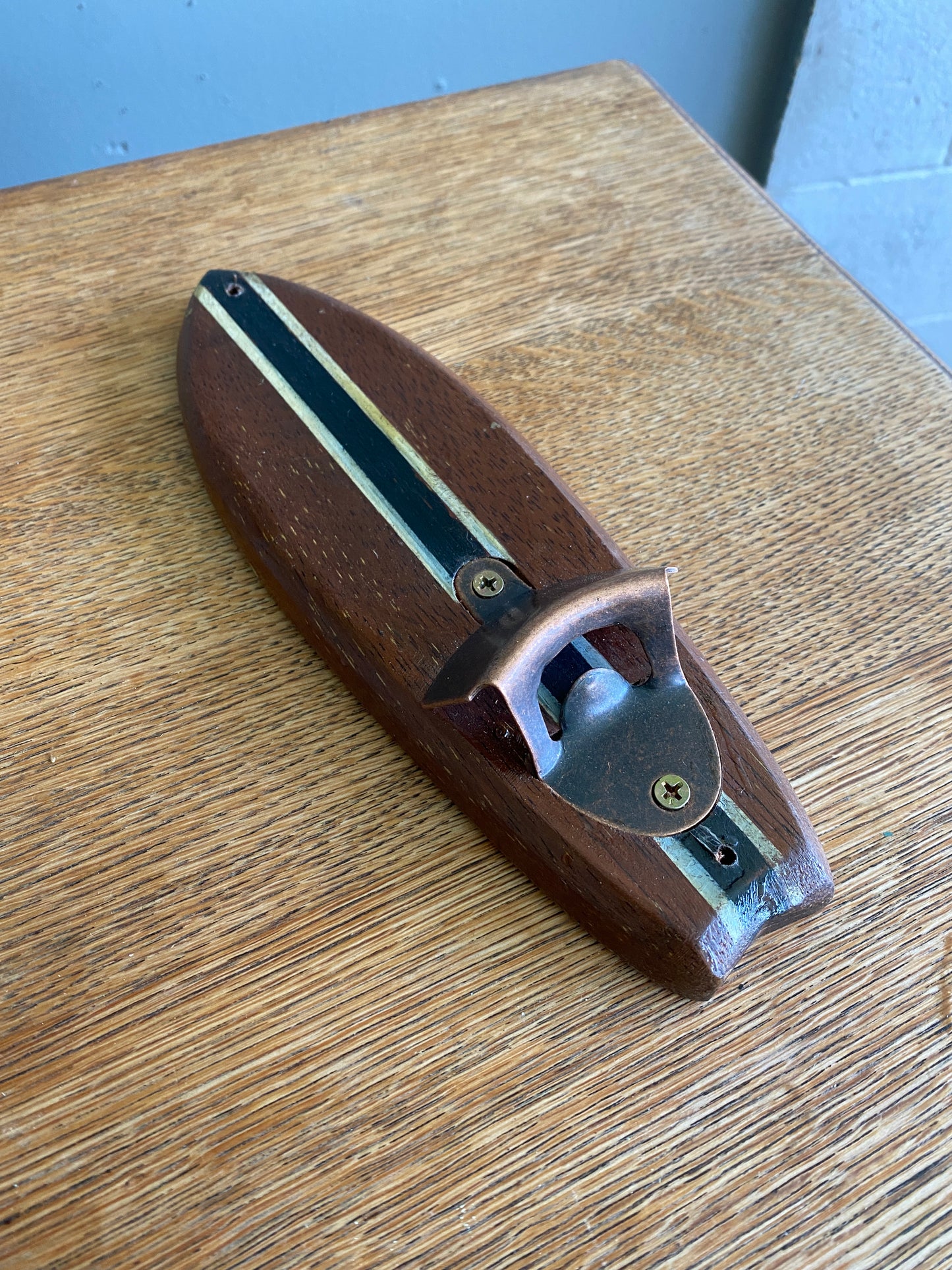 Wall Mounted Reclaimed Surfboard Openers