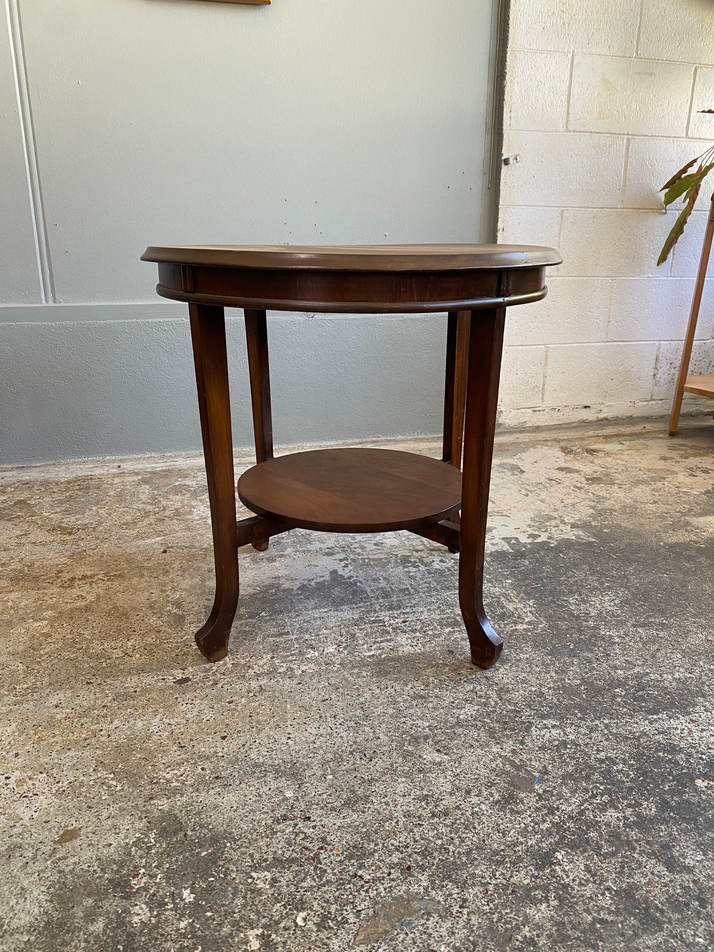 Edwardian Mahogany Round Side Table