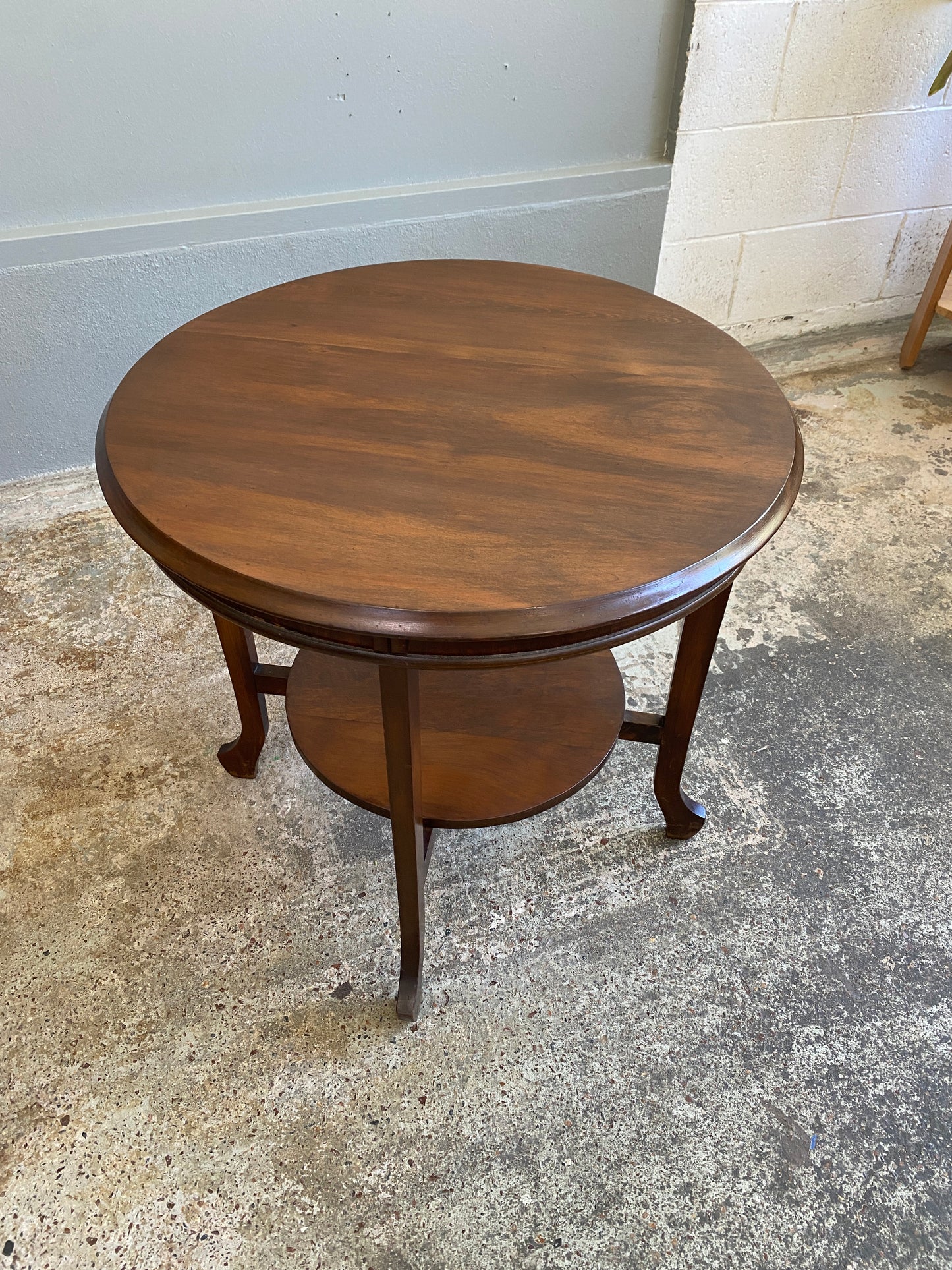 Edwardian Mahogany Round Side Table