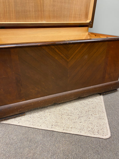 English Art Deco Blanket Box