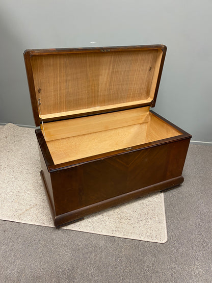 English Art Deco Blanket Box