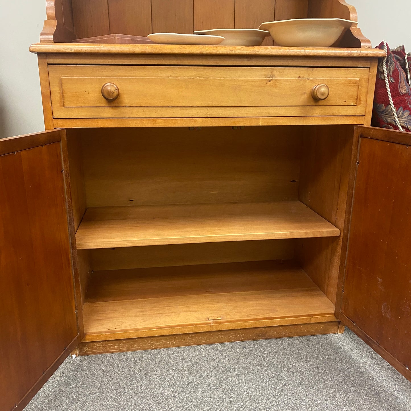 Vintage Rimu Country Kitchen Dresser