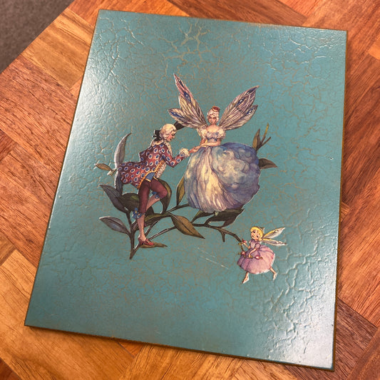 Fairies Decoupage Wall Hanging