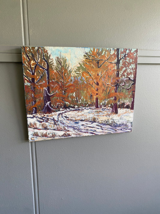 First Snow by Keith Mallaby