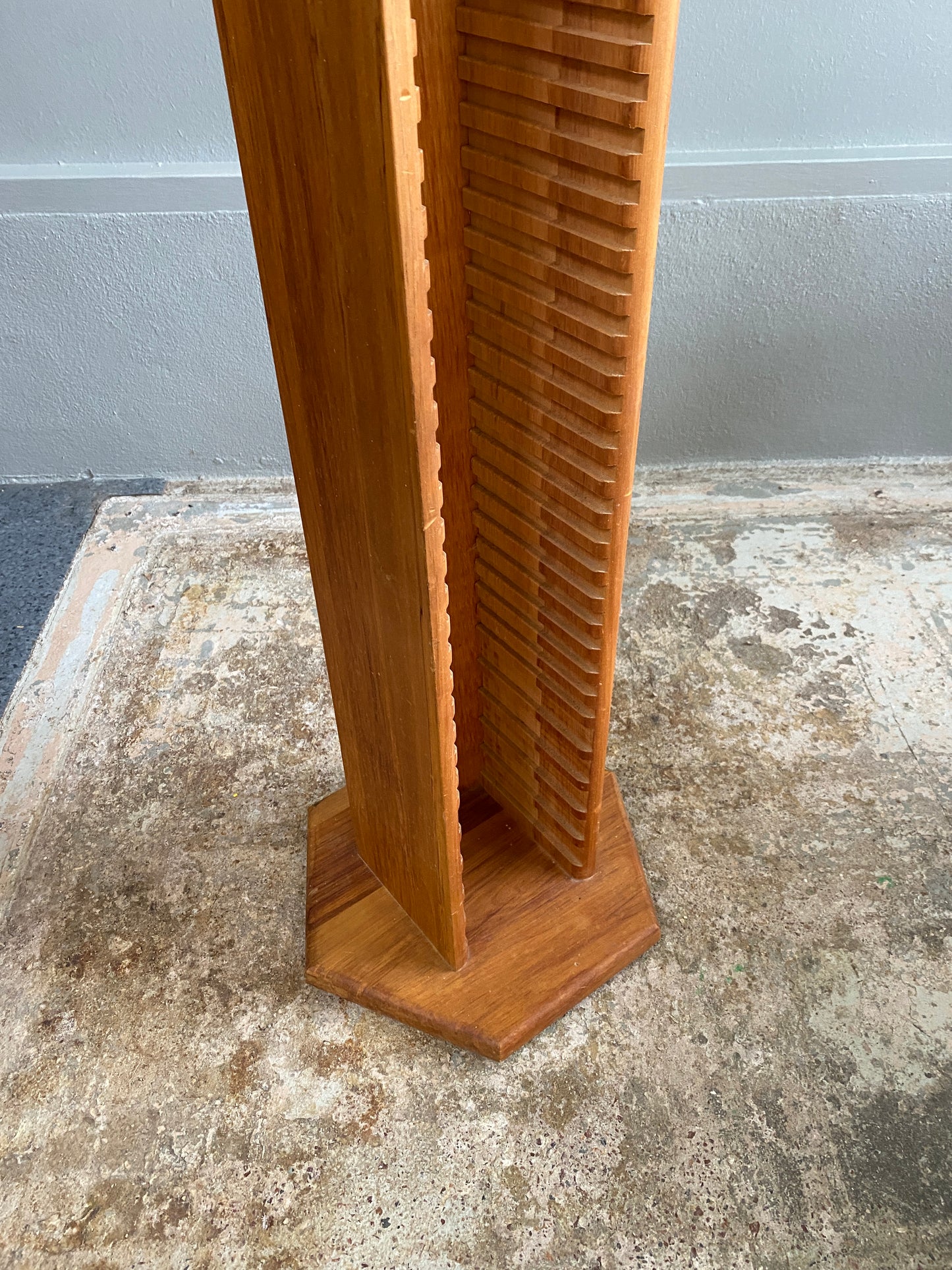 Geometric Rimu CD Tower