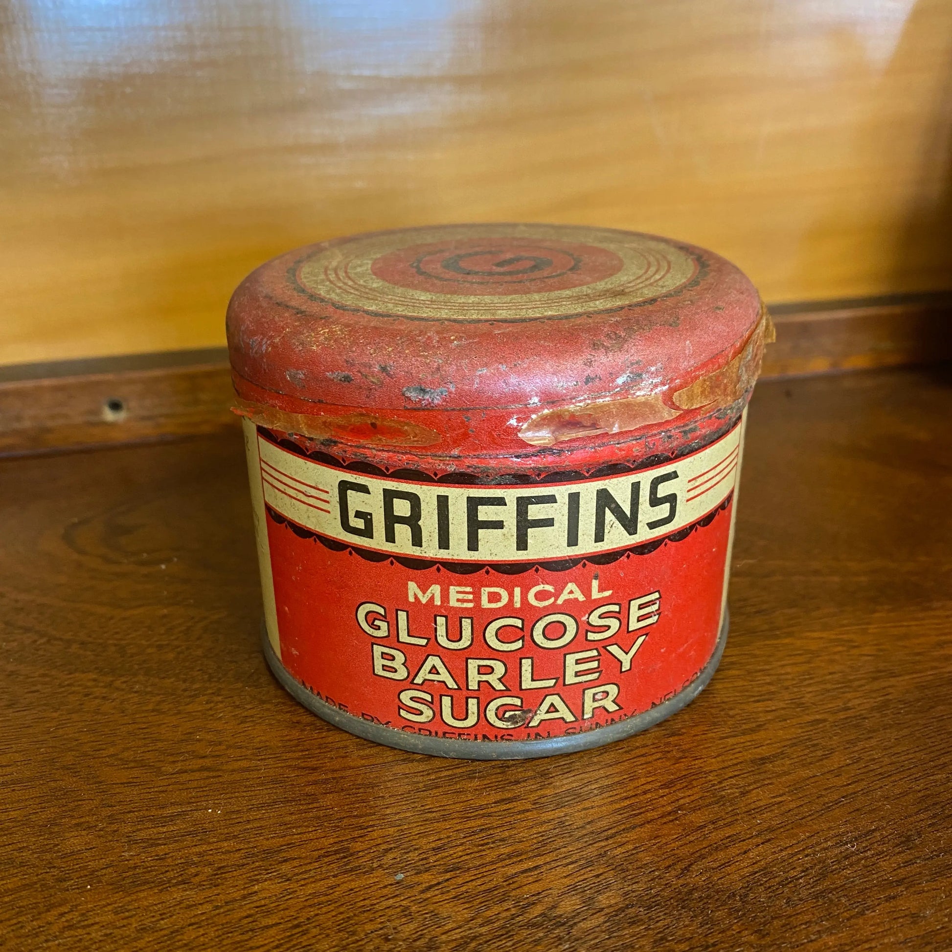 Griffins Glucose Barley Sugar Vintage Tin - Plots & Pickles