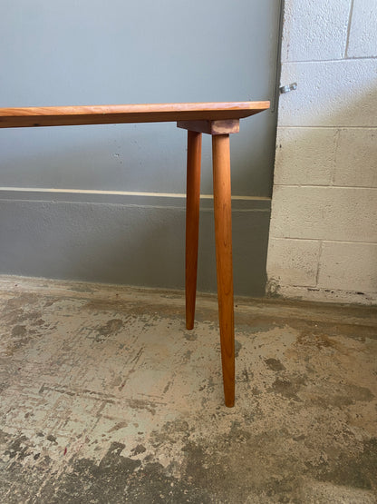 Handmade Reclaimed Macrocarpa Asymmetric Hall Table