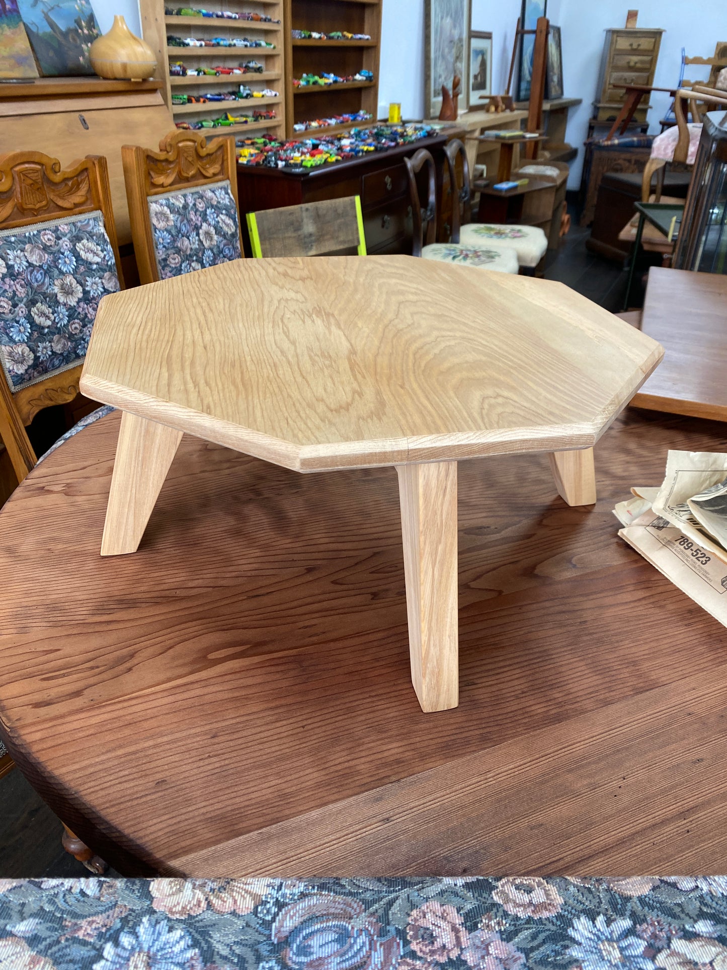 Handmade Reclaimed Rimu Low Side Table