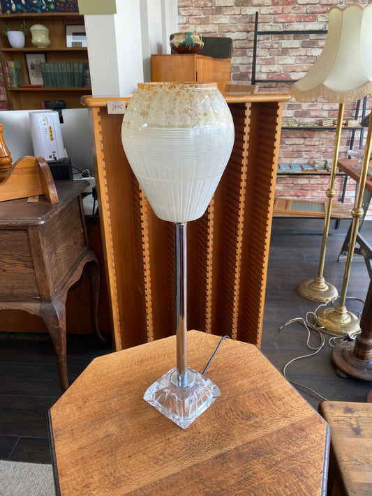 Handmade Vintage Art Deco Style Lamp by Ken Percy