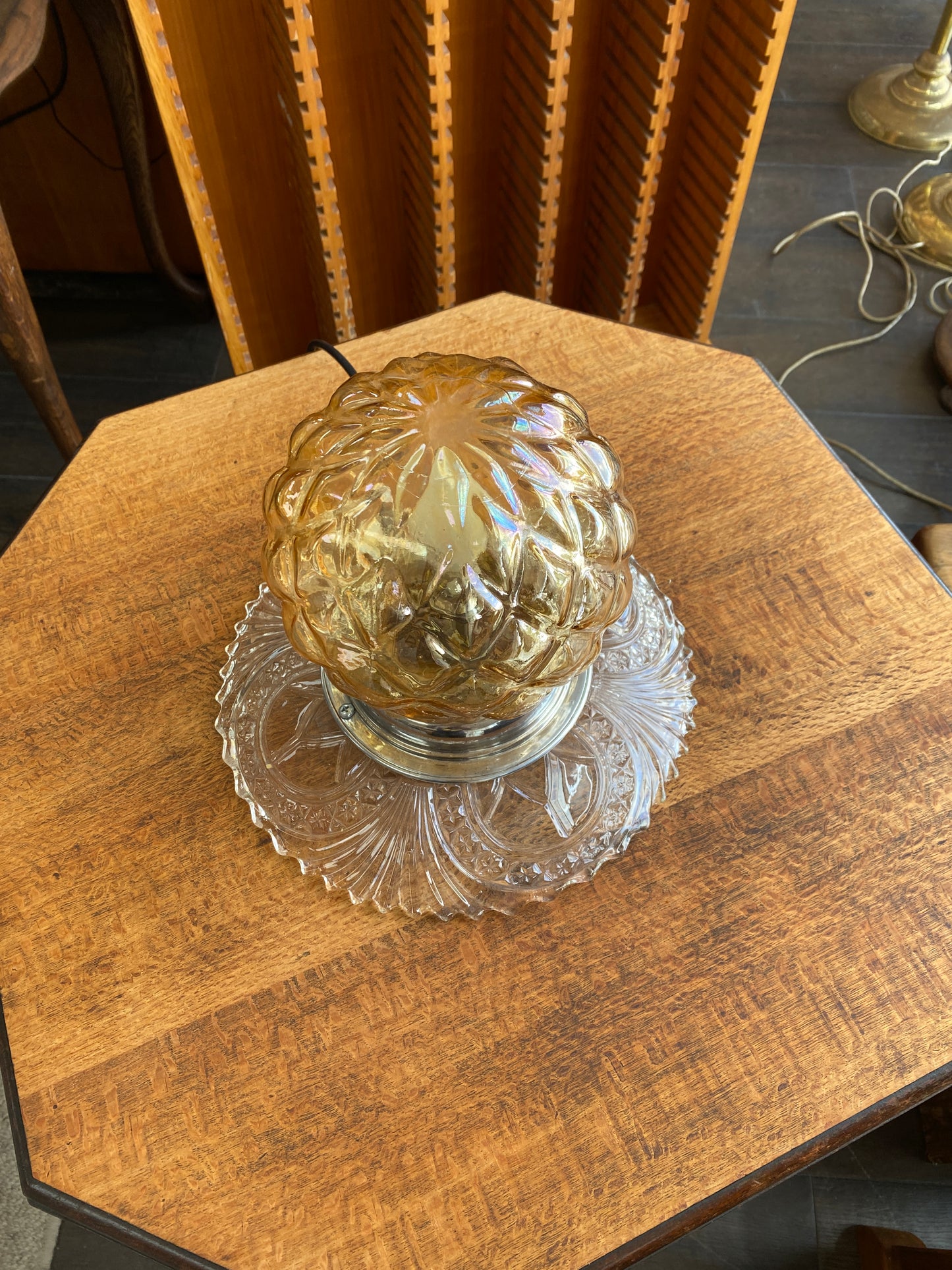 Handmade Vintage Table Lamp by Ken Percy