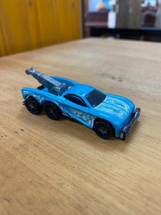Hot Wheels 2006 Tow Jam Aqua