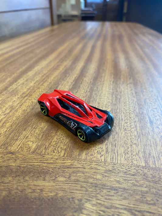 Hot Wheels 2007 Red Split Vision