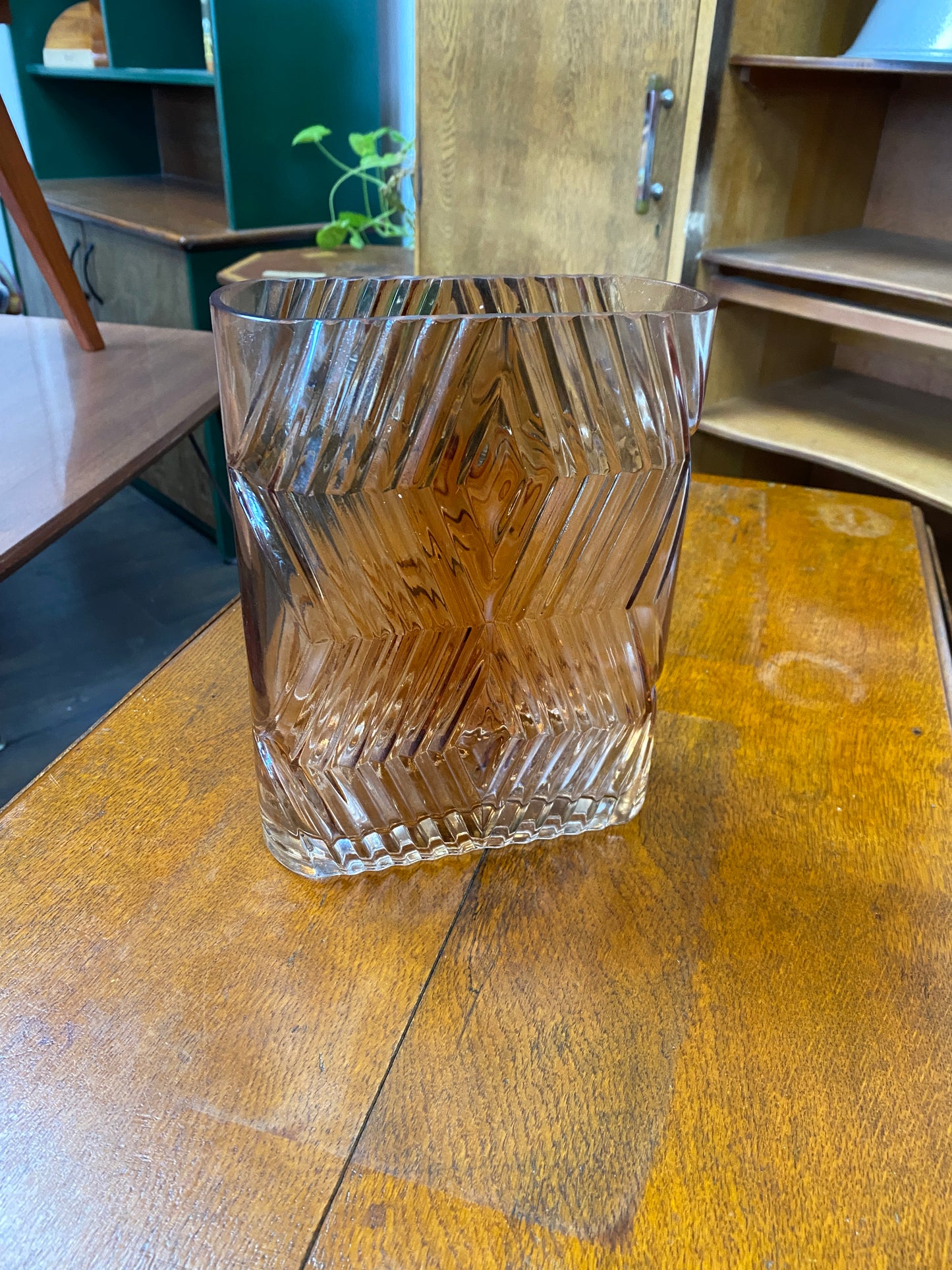Hübsch - Ivy Vase Amber