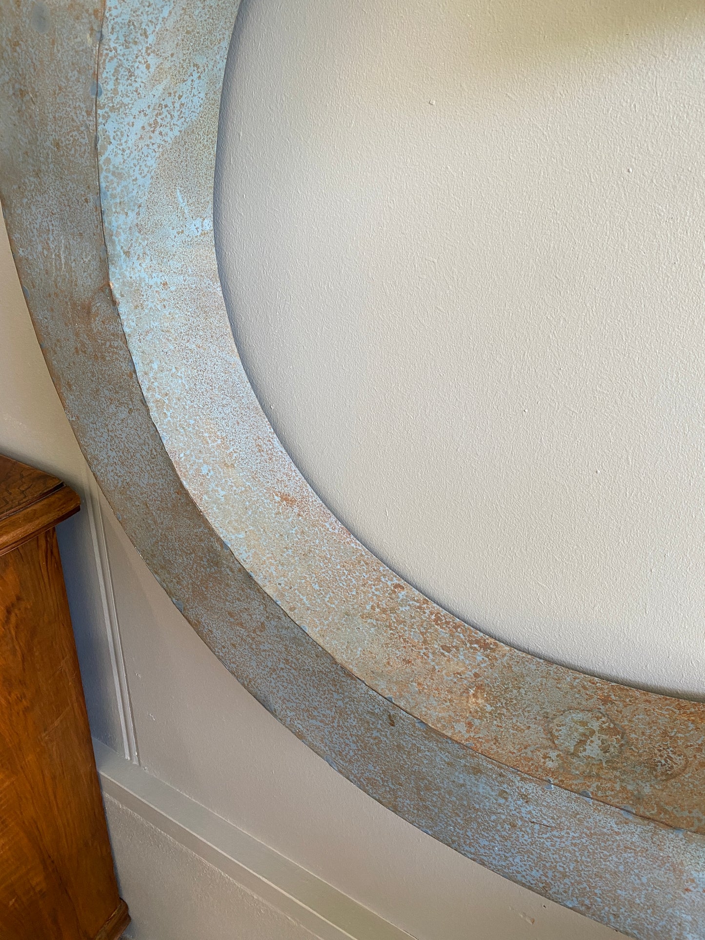 Industrial Metal Sign - Letter 'C'