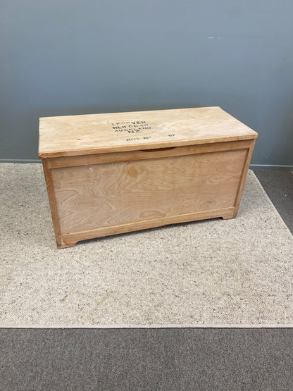 Industrial Pine Toy Box